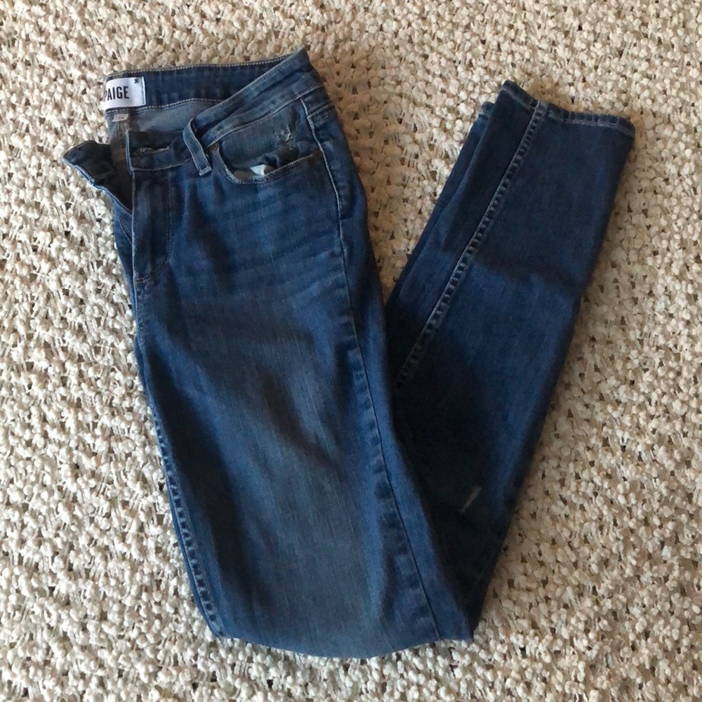 Paige distressed Verdugo ultra skinny jeans - Picture 4 of 5
